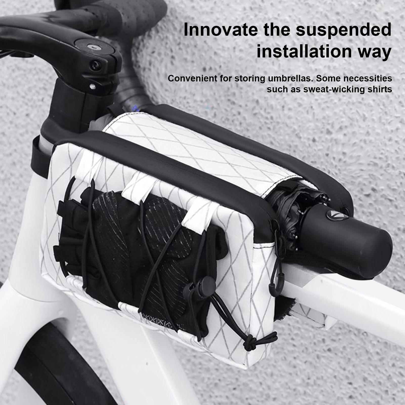Bike Top Tube Bag Bicycle Fram - Cycling Gear Pouch recension och pris