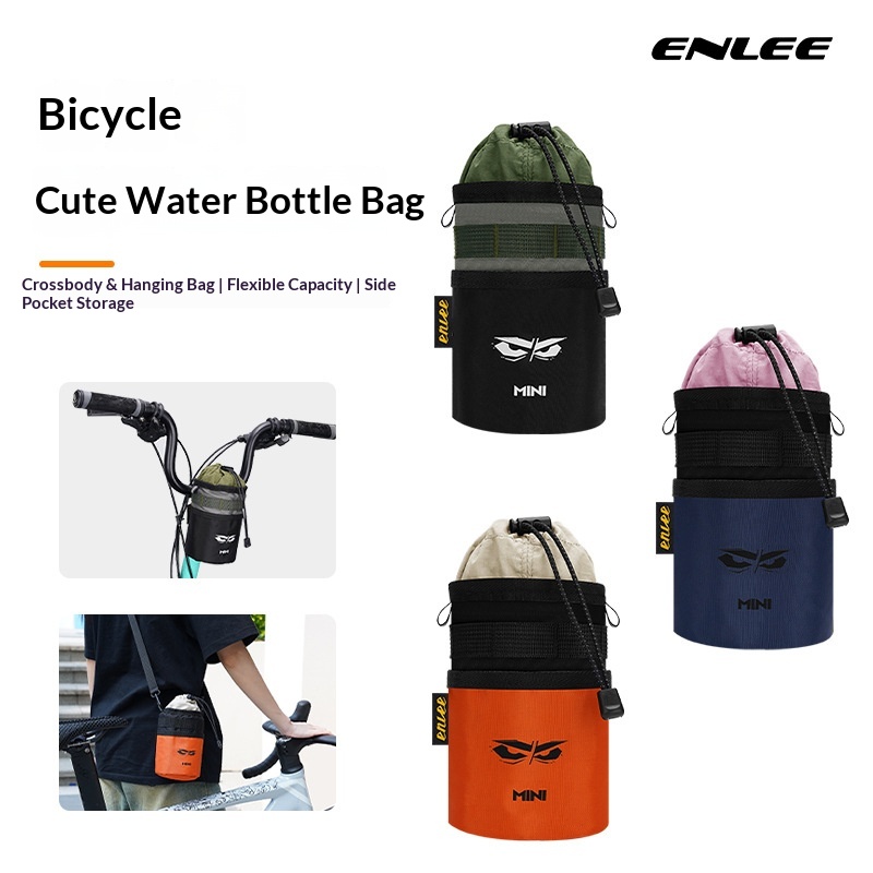 Enlee Bicycle Water Bottle Bag - Cycling Gear Pouch recension och pris