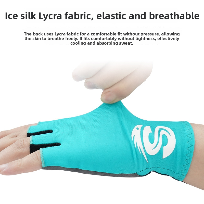 Half Finger SBR Padded Cycling - Cycling Gear Lycra recension och pris