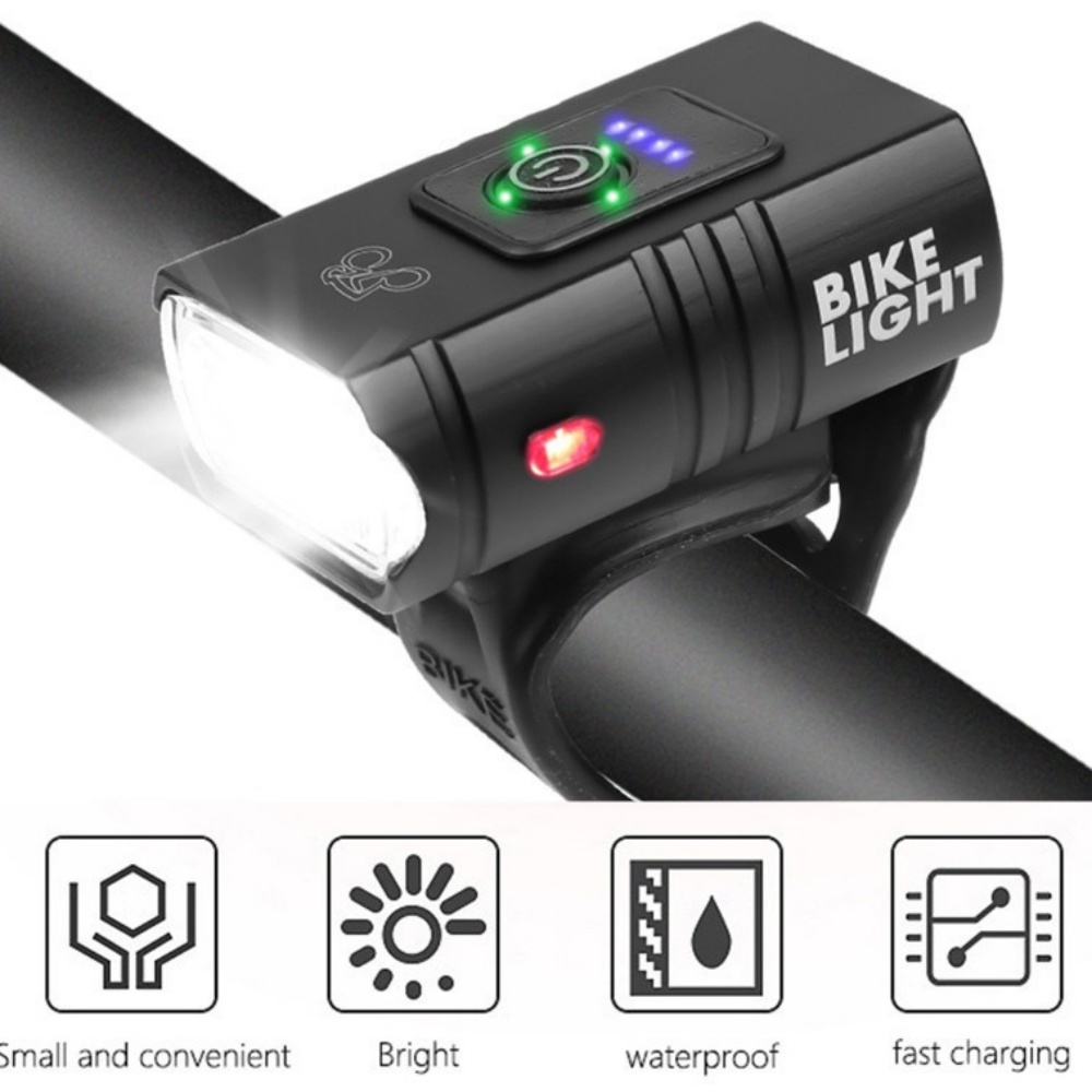 Bicycle Light T6 LED Front USB - Cycling Gear Charging Station recension och pris