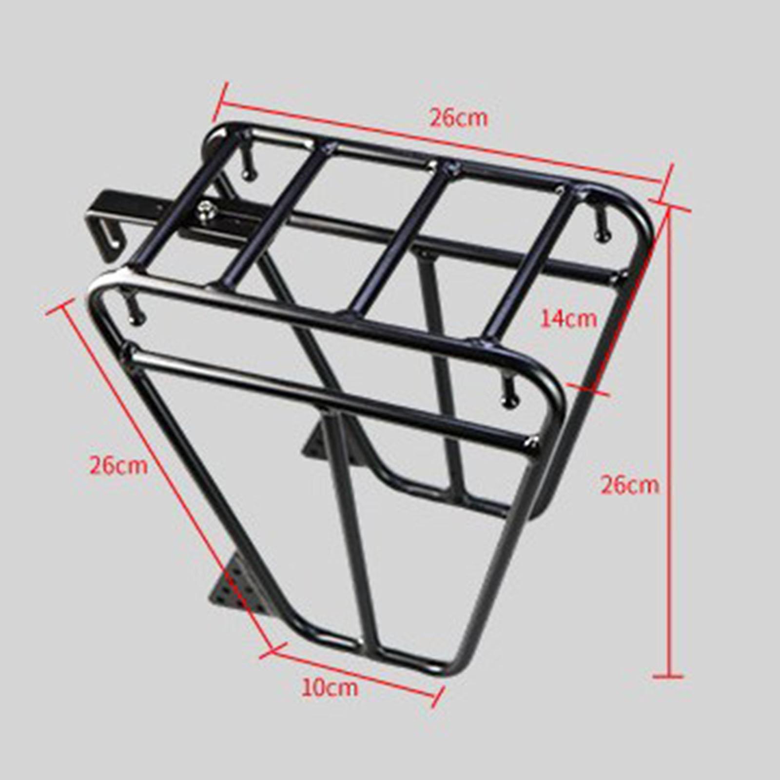 Quick Release Front Bike Rack  - Cycling Gear Shelf recension och pris