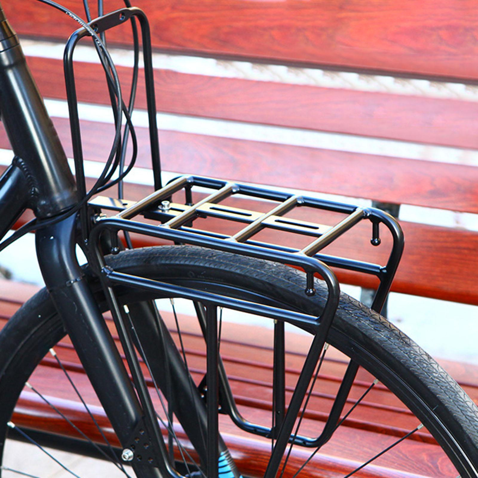 Quick Release Front Bike Rack  - Cycling Gear Shelf recension och pris