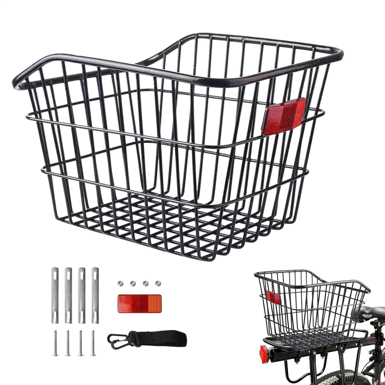Mountain Bike Rear Basket Meta - Cycling Gear Shelf recension och pris