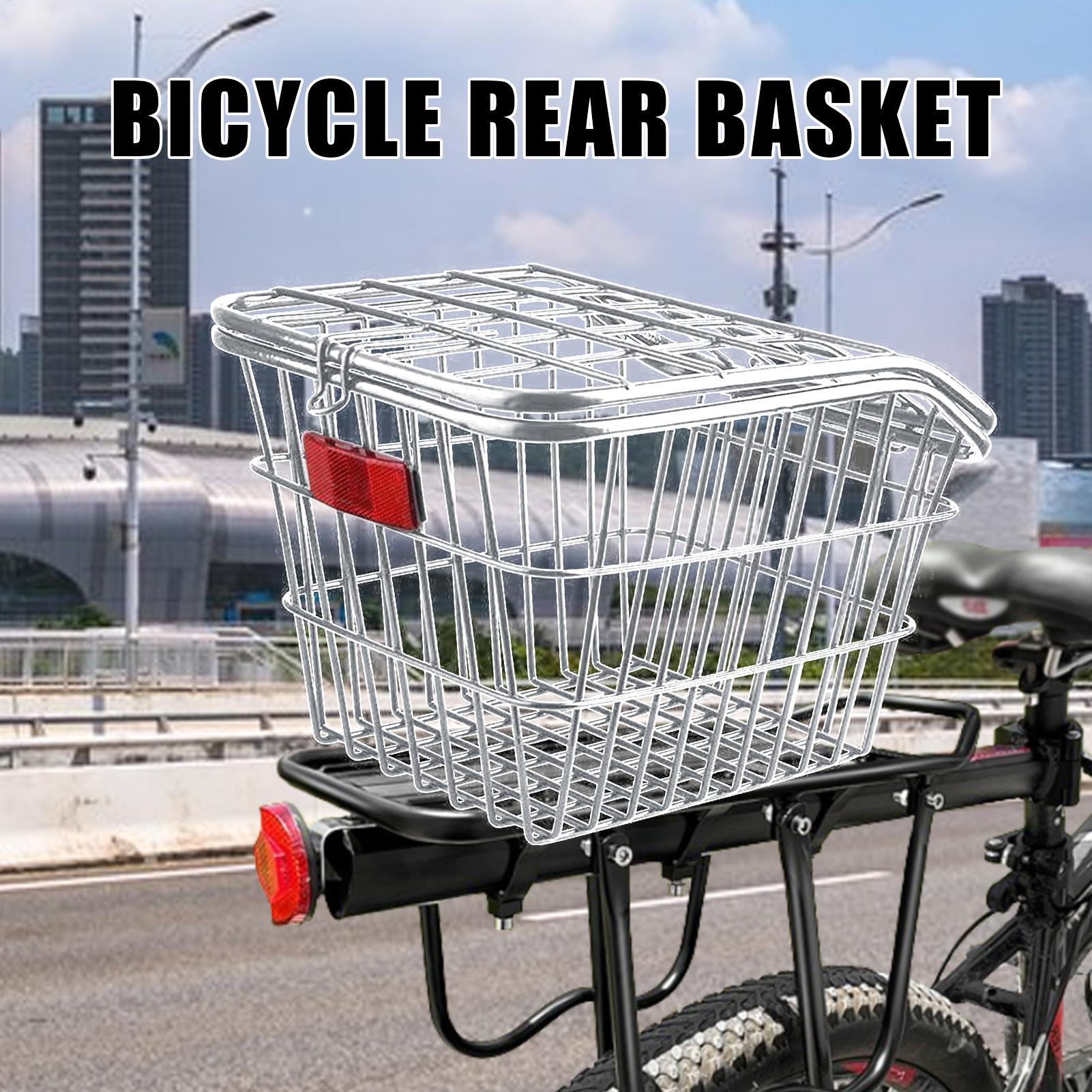 Mountain Bike Rear Basket Meta - Cycling Gear Shelf recension och pris
