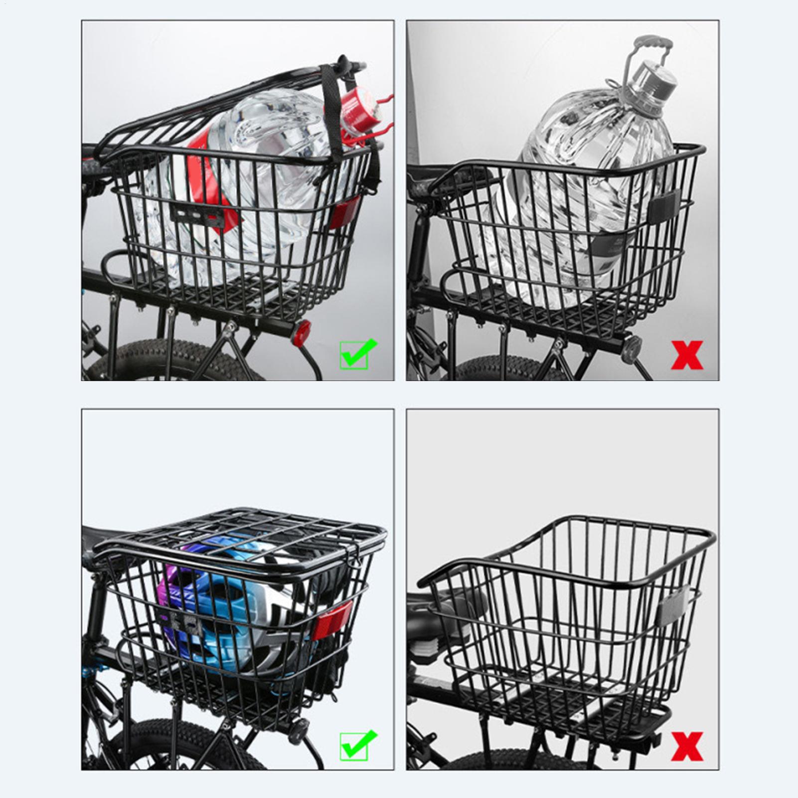 Mountain Bike Rear Basket Meta - Cycling Gear Shelf recension och pris