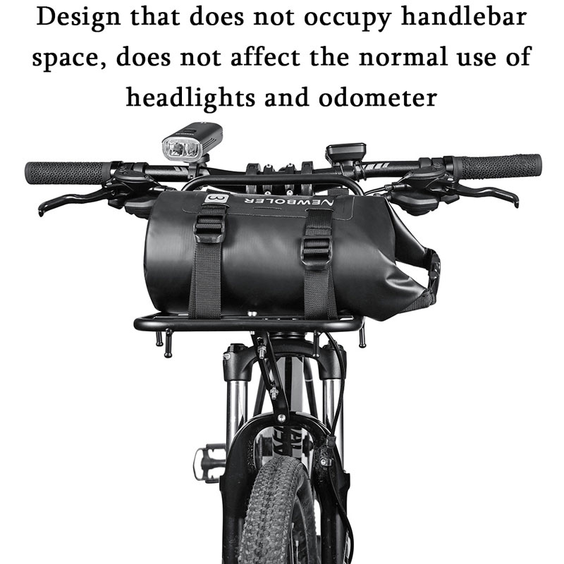 Bicycle Front Rack Aluminum Al - Cycling Gear Organizer Bag recension och pris