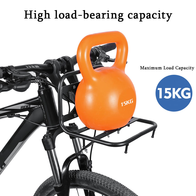 Bicycle Front Rack Aluminum Al - Cycling Gear Organizer Bag recension och pris