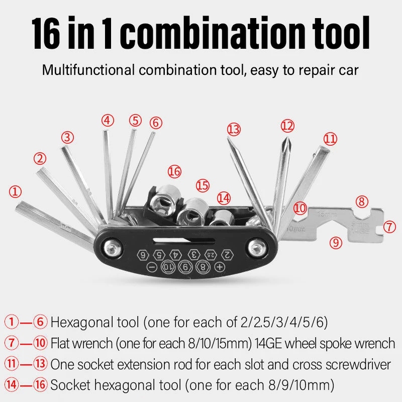 Bike Repair Kit Bicycle Tube B - Bike Tube Repair Kit recension och pris