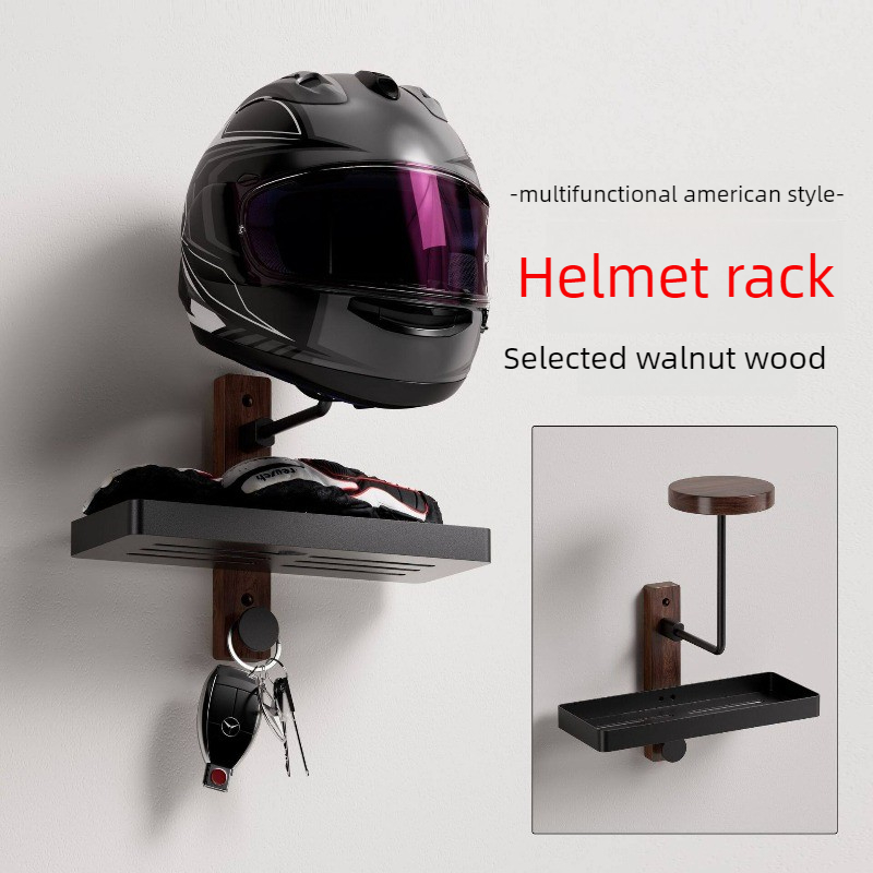 Multifunctional Wall Mount Hel - Cycling Gear Shelf recension och pris