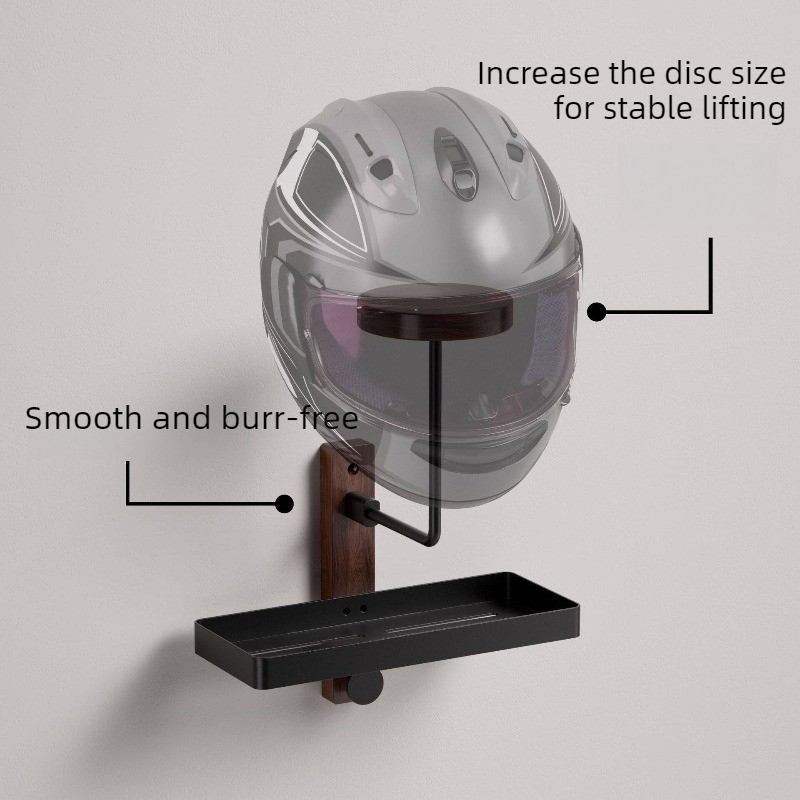 Multifunctional Wall Mount Hel - Cycling Gear Shelf recension och pris