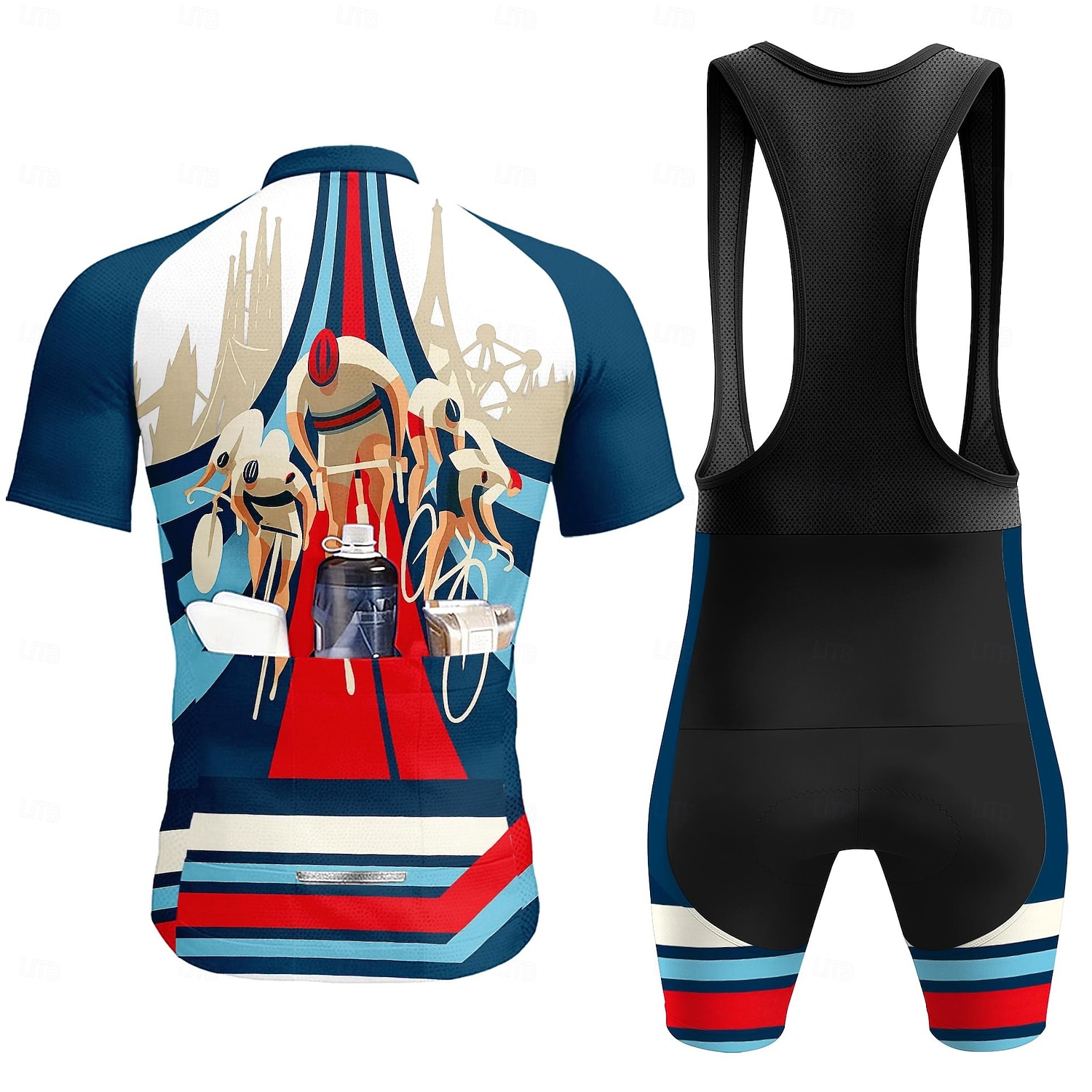 Men Short Sleeves Cycling Jers - Triathlon Cycling Kit recension och pris